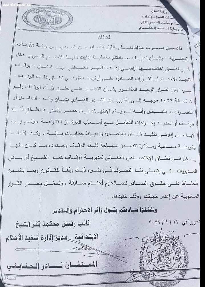 عابد الحلواني: القضاء يعترض على قرار الأوقاف.. والحل في يد الرئيس السيسي