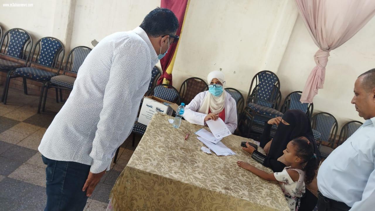 إجراء الكشف الطبي على 779 مترددا في قافلة طبية بحديقة العائلات بفوه