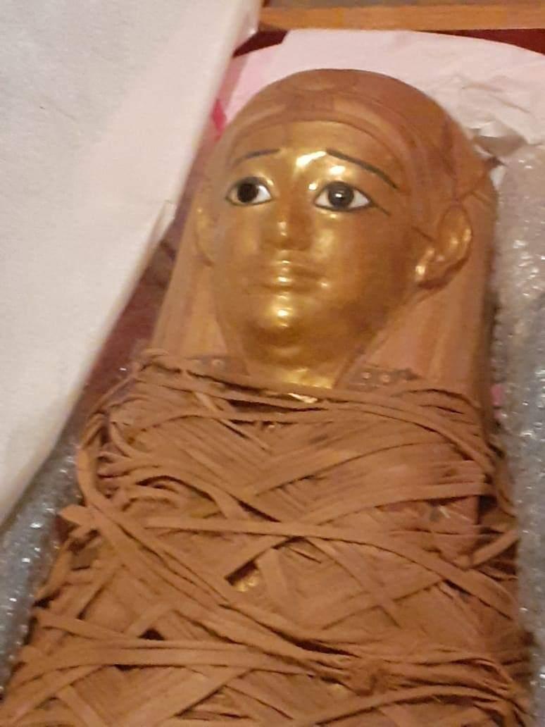 المتحف المصرى.. استلام مجموعه من القطع الاثريه تمهيدا لافتتاحه الوشيك