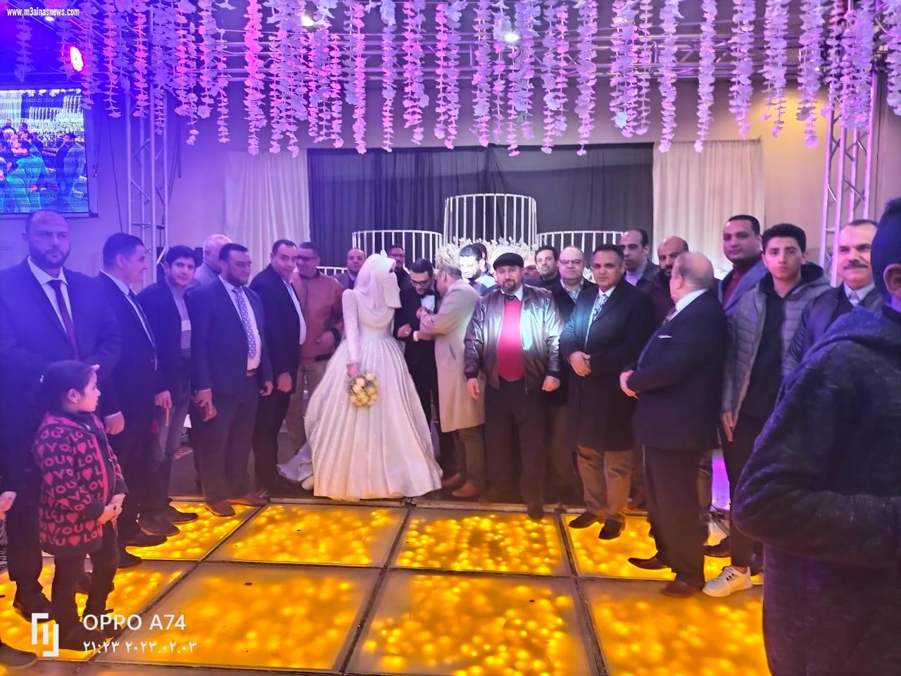 نقابة محامين كفر الشيخ تهنىء احمد وياسمين بالزفاف السعيد