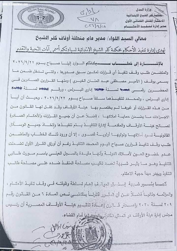 عابد الحلواني: القضاء يعترض على قرار الأوقاف.. والحل في يد الرئيس السيسي