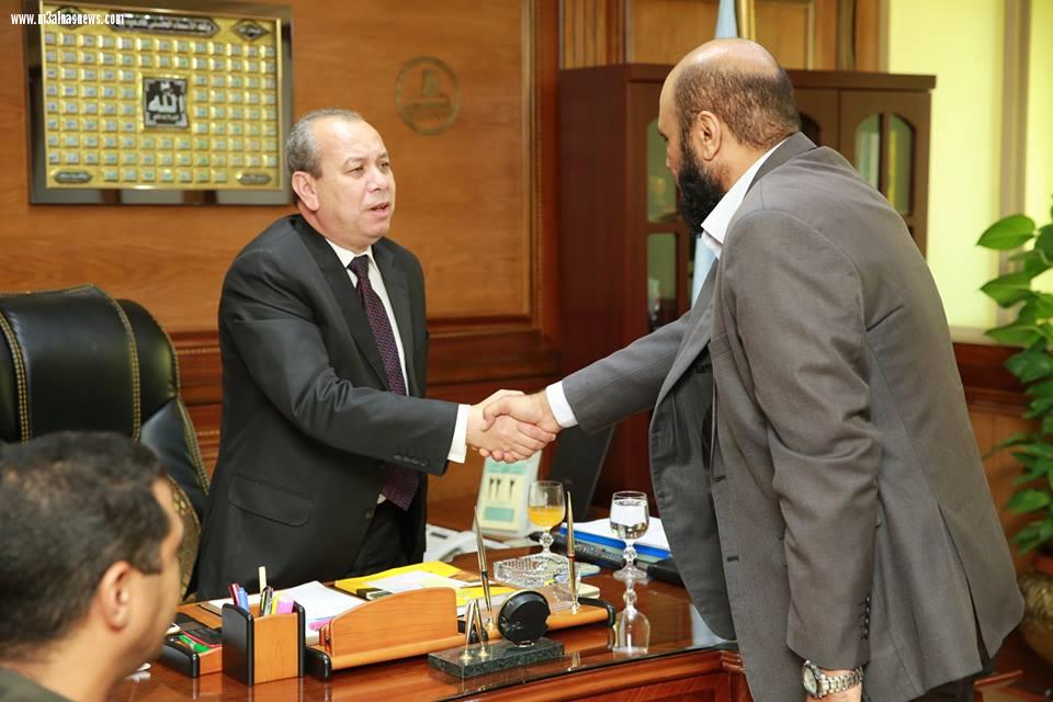 محافظ كفرالشيخ يستقبل نائب حزب النور محمد عبيدى لمناقشة عدد من الملفات