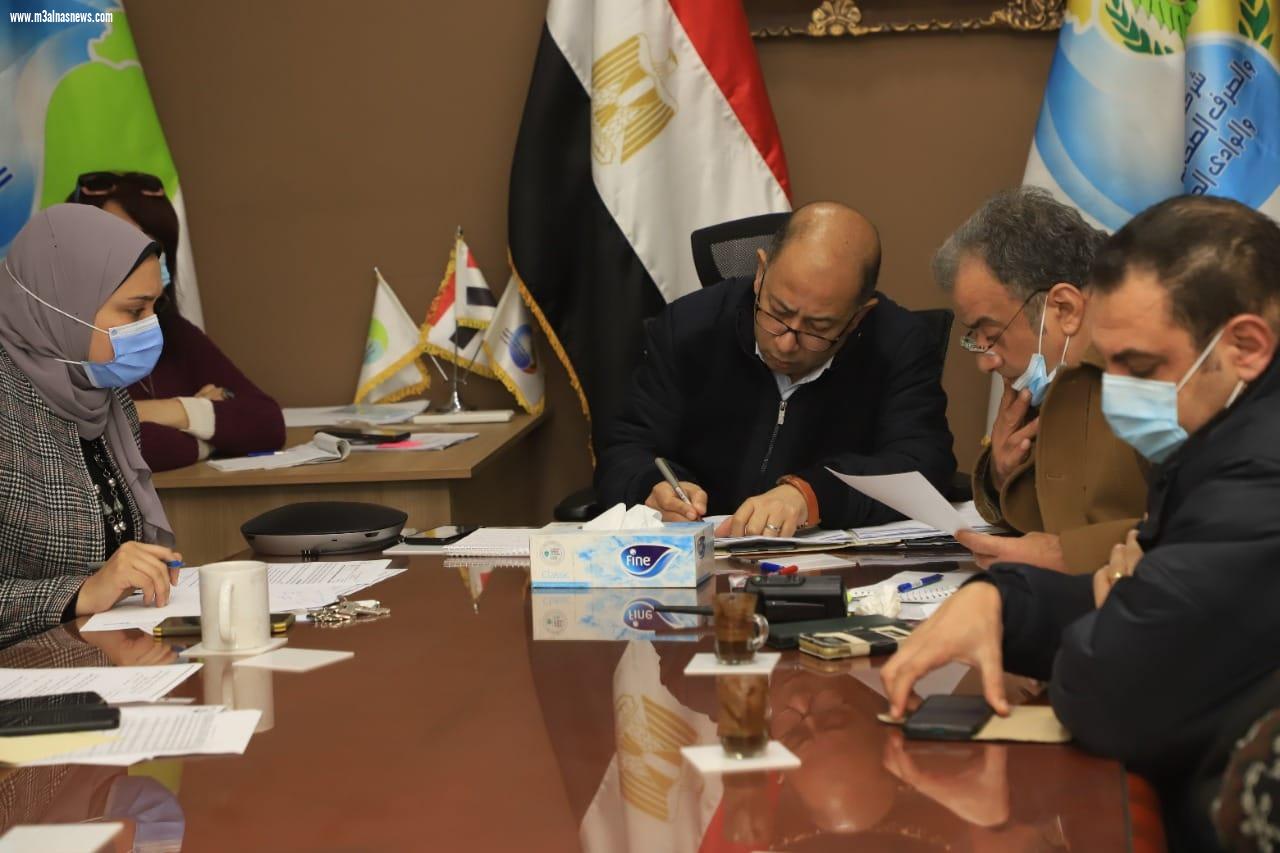 مياه أسيوط تناقش المشروعات الجديدة للمبادرة الرئاسية بالوادى الجديد وحضور القابضة عبر Video Conference.