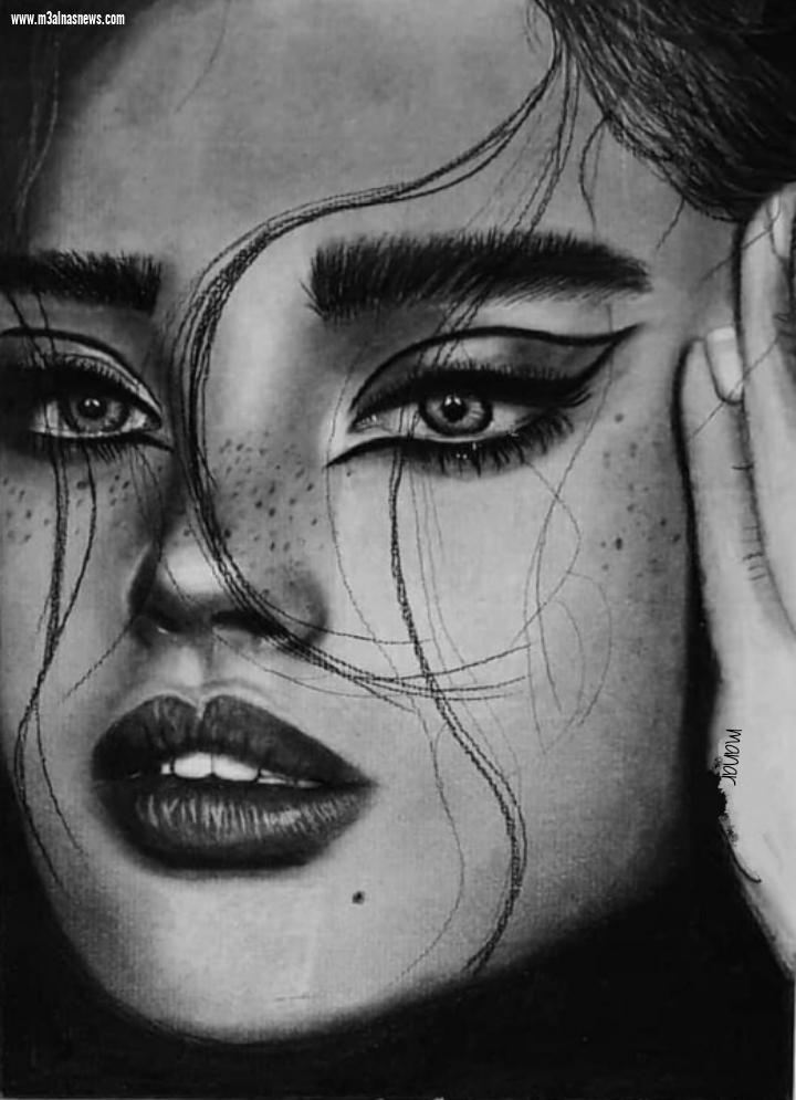 منار عادل ... إبنة أسيوط موهبه فذه فى فنون الرسم 