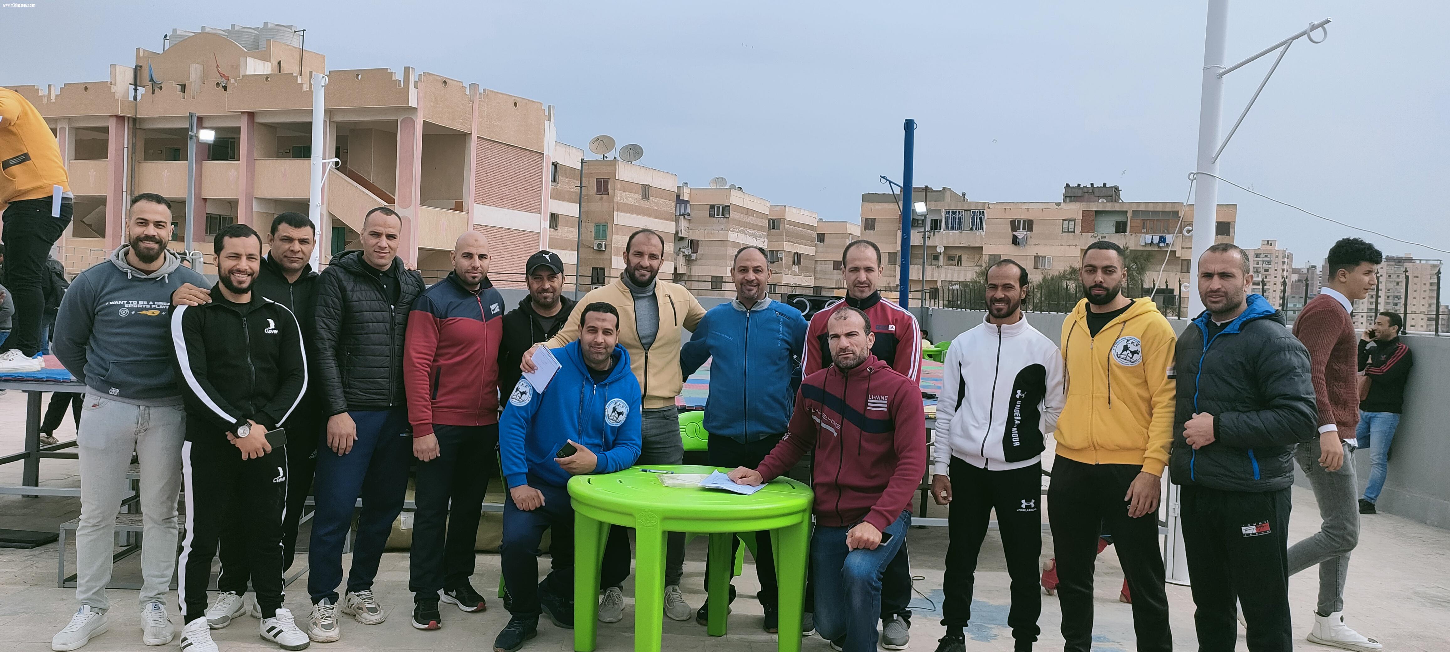 اولى البطولات الرسمية لمرحلتي البراعم والناشئين بكفر الشيخ