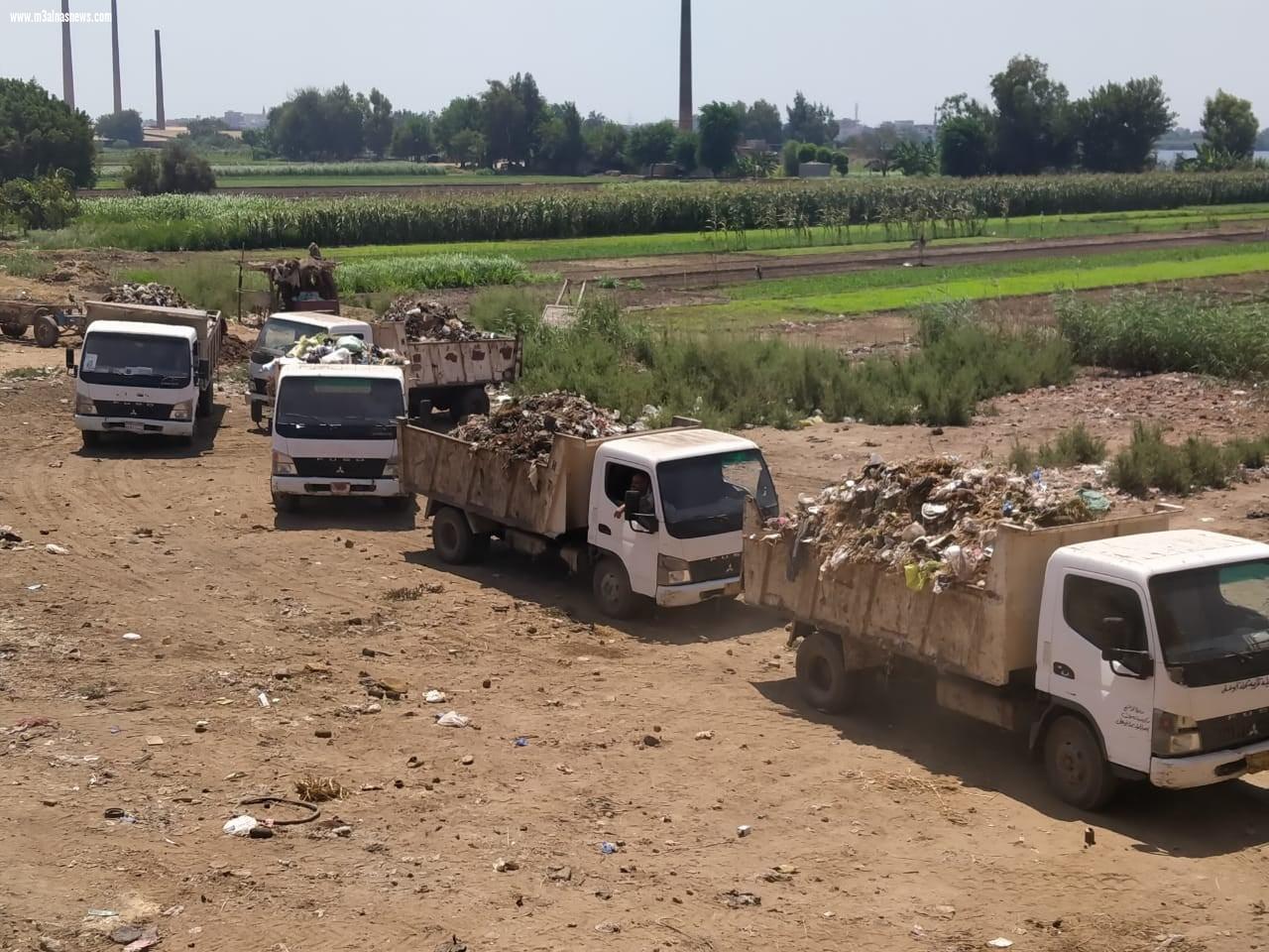 رفع 2482 طن مخلفات وحملات نظافة مكثفة بمدن كفر الشيخ