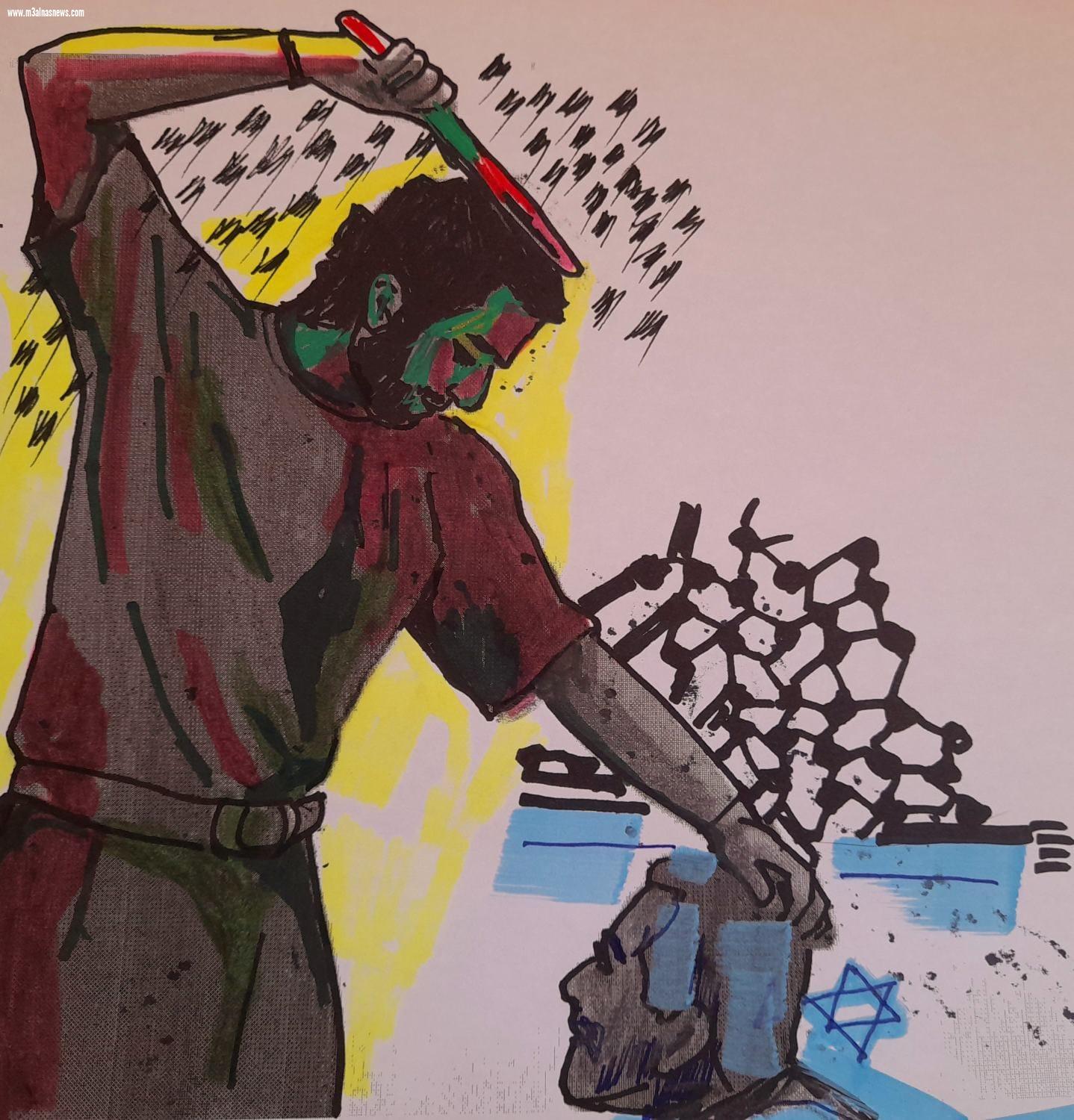 دبكة على تل أبيس.. معرض للفنانة المصرية وفاء ياديس لدعم القضية الفلسطينية