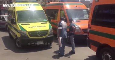 استشهاد7 وإصابة 7 فى استهداف اتوبيس قرب دير الأنبا صموئيل بالمنيا