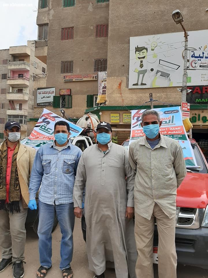 نقيب الأطباء البيطريين يقود حملة تعقيم وتطهير منشآت بكفر الشيخ ضد فيروس كورونا