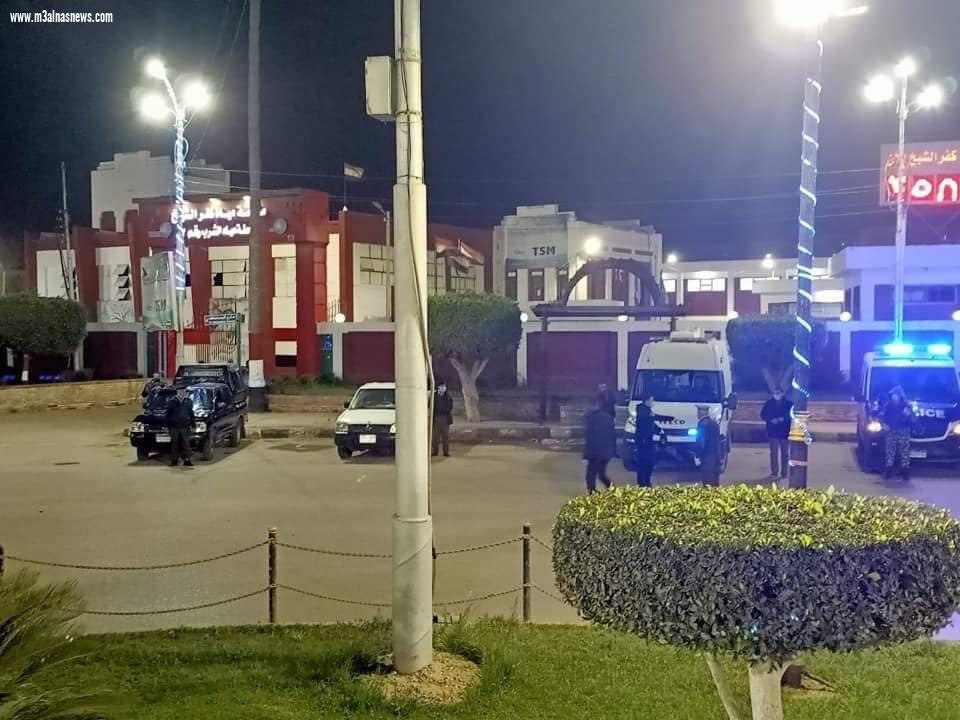 في اليوم الثاني لحظر التجوال.. التزام تام من شعب كفرالشيخ