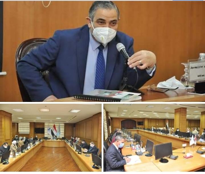امتحانات الفصل الدراسي الأول في جامعة كفرالشيخ 27 فبراير
