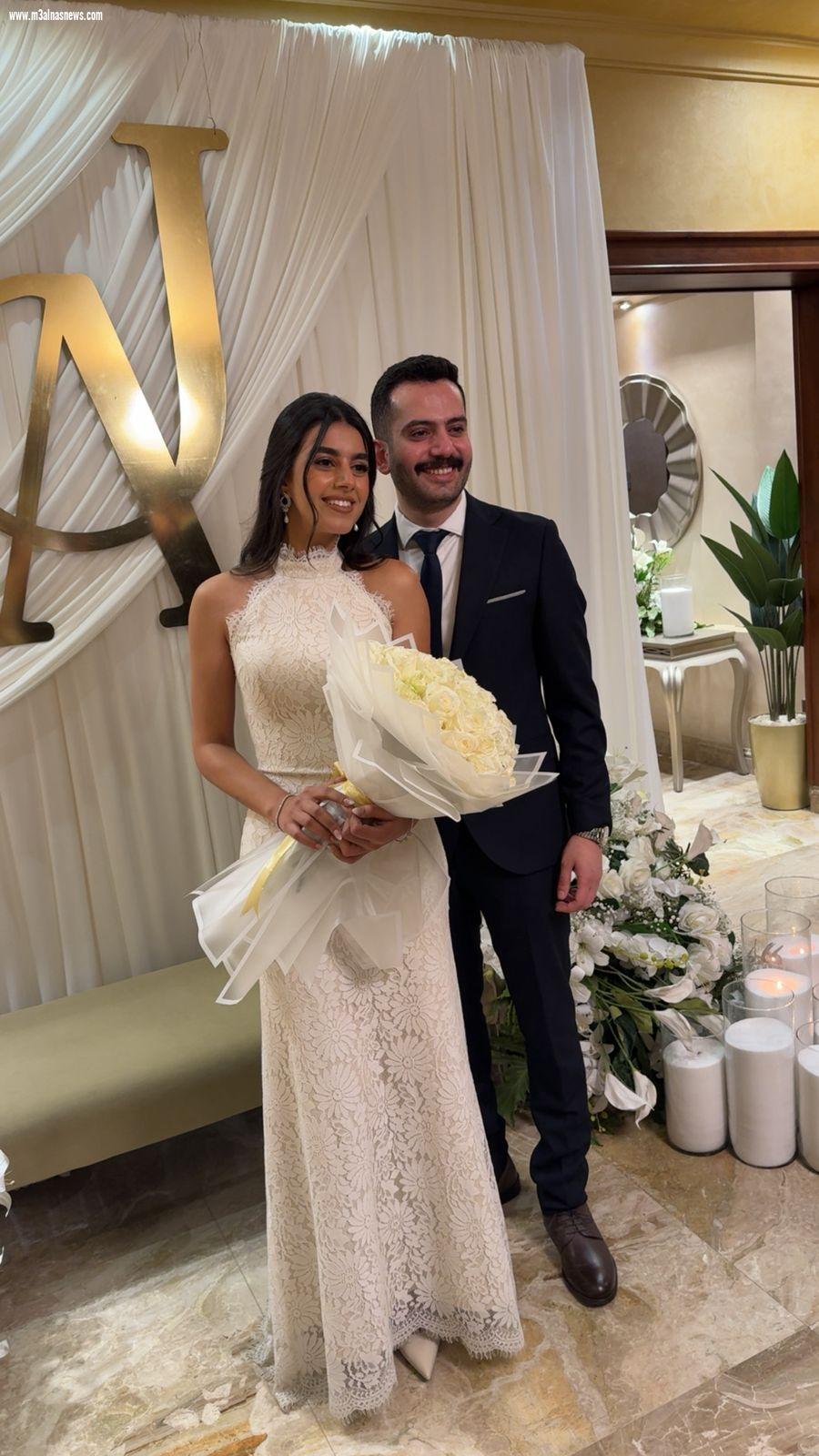 تهنئة الجريدة بخطوبة نقيب طبيب أحمد جلال عامر إلى الدكتورة جنا محمد عشماوى