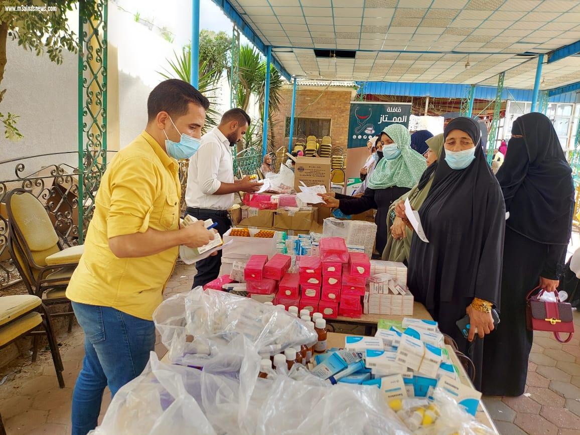 إجراء الكشف الطبي على 779 مترددا في قافلة طبية بحديقة العائلات بفوه