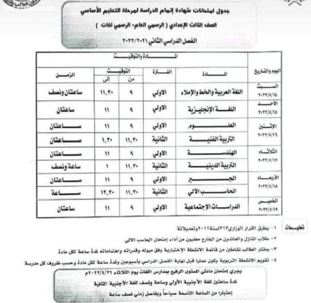 تعليم كفر الشيخ 347 لجنة ب 13 إدارة تعليمية تستقبل 60 ألف و750 طالبا وطالبة بالإعدادية