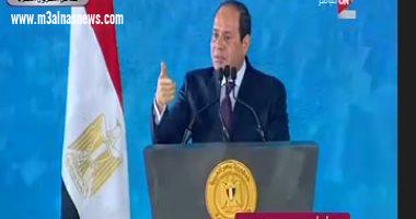 السيسى معلقا على الاستفتاء على الدستور: جبرتم بخاطرى