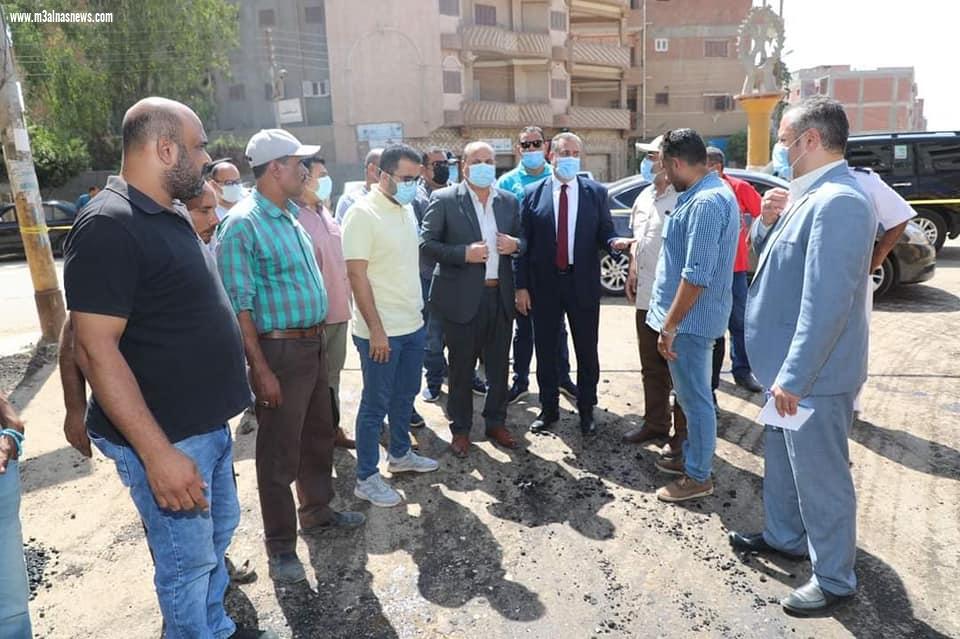 محافظ المنوفية يتابع نسب تنفيذ عدد من المشروعات بتلا