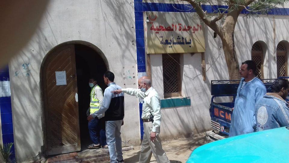 حملات تطهير مكثفة بمراكز أسيوط تحت اشراف نائب المحافظ