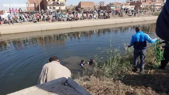 مصرع شاب غرقا  يترعة ميت يزيد بكفر الشيخ