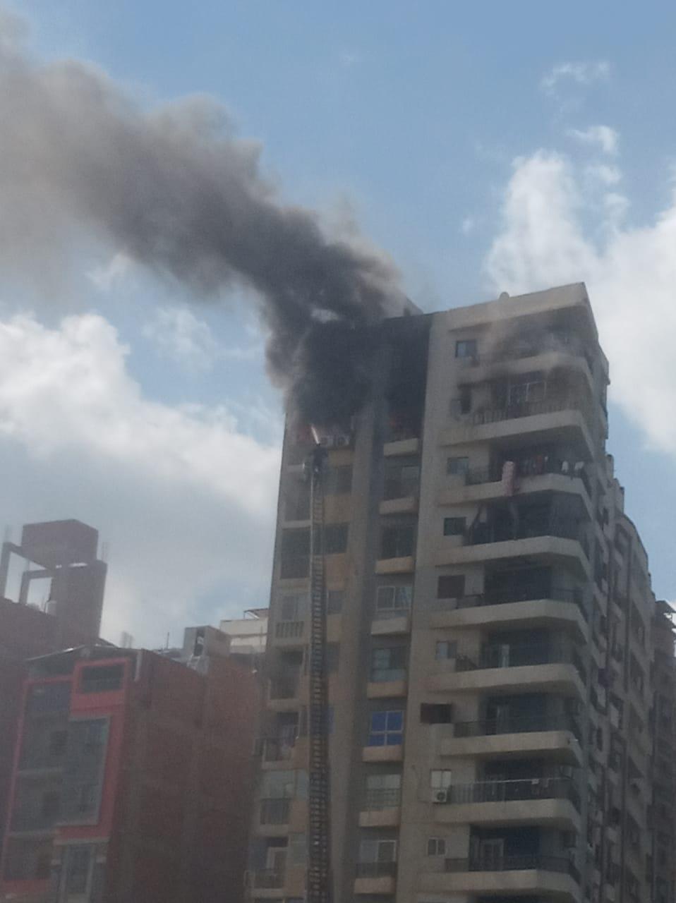 مصدر طبى.. 6 مصابين نتيجة اندلاع النيران بأحد الأبراج السكنية بكفرالشيخ