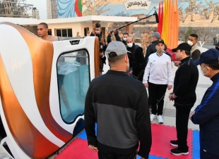 جولة تفقدية فجر اليوم لمقر الكلية الحربية