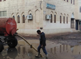 هطلت بغزارة على المدينة وضواحيها.. مجلس مدينة قلين  يواجه  الامطار باستعدادات استباقيه