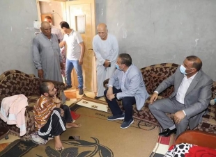 ️محافظ المنوفية يزور أسرة الأشقاء الثلاثة من ذوي الهمم بميت خلف
