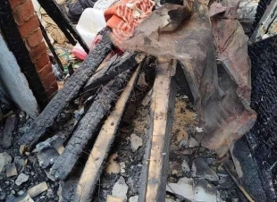 حريق نتيجة ماس كهربائي يلتهم منزل أرملة وطفليها بحي البحاري بالفيوم