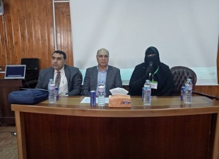 ندوة علمية طلابية بكلية الطب البشري بجامعة كفر الشيخ