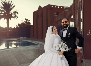 تهنئة بمناسبة زفاف الصحفية علياء الهوارى إلى المهندس محمد عزازى