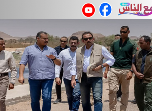 الغنام يتفقد مشروعات التنمية الزراعية والسمكية حول بحيرة ناصر