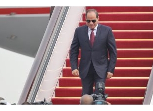 الرئيس عبد الفتاح السيسى يصل إلى 