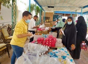 إجراء الكشف الطبي على 779 مترددا في قافلة طبية بحديقة العائلات بفوه
