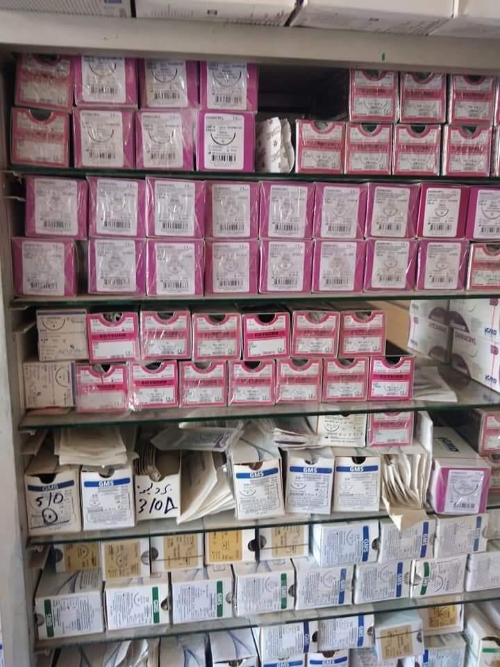 ضبط 5110 صنفا من الأدوية والمستلزمات الطبية مجهولة المصدر بالدقهليه