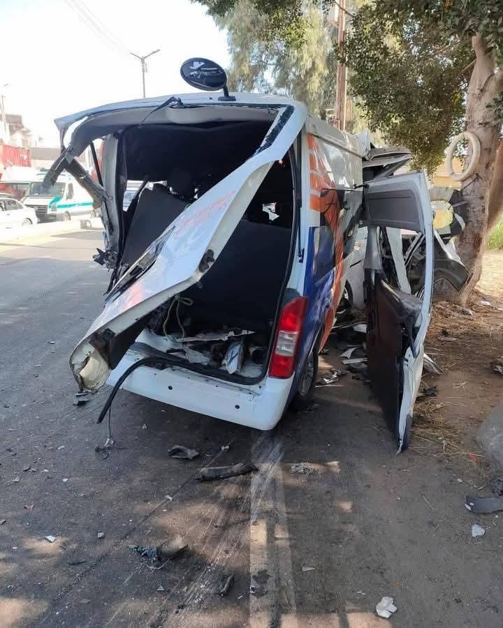 حادث مروع بطريق رافد جمصه بالدقهلية يسفر عن وفيات وإصابات خطيره