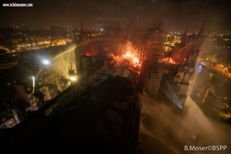 بالتفاصيل..  القصة الكاملة لحريق كاتدرائية نوتردام بفرنسا