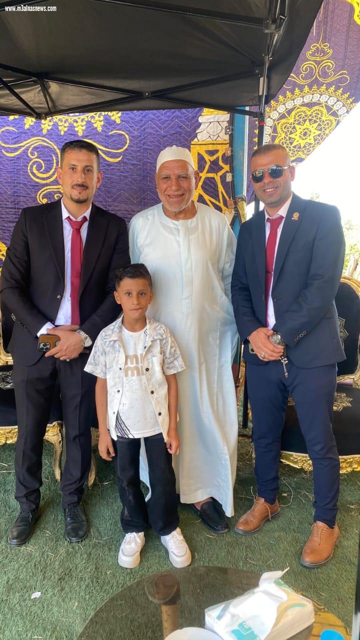 المهندس حسن الشيخ يشارك في أفراح عائلات داوود بقرية 59 الخاشعة
