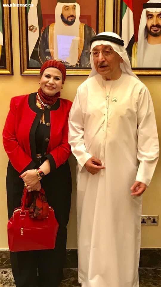 صالون دكتورة سهير الغنام الثقافي الأدبي الفني بالإمارات أبوظبي ينعى سعادة الدكتور محمد سعيد القدسي 