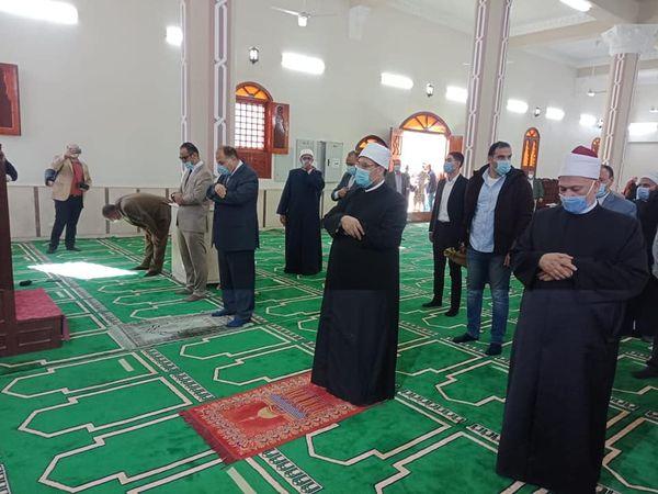 وزير الأوقاف ومحافظ أسيوط يفتتحان مسجد اليوسفي بمركز ديروط