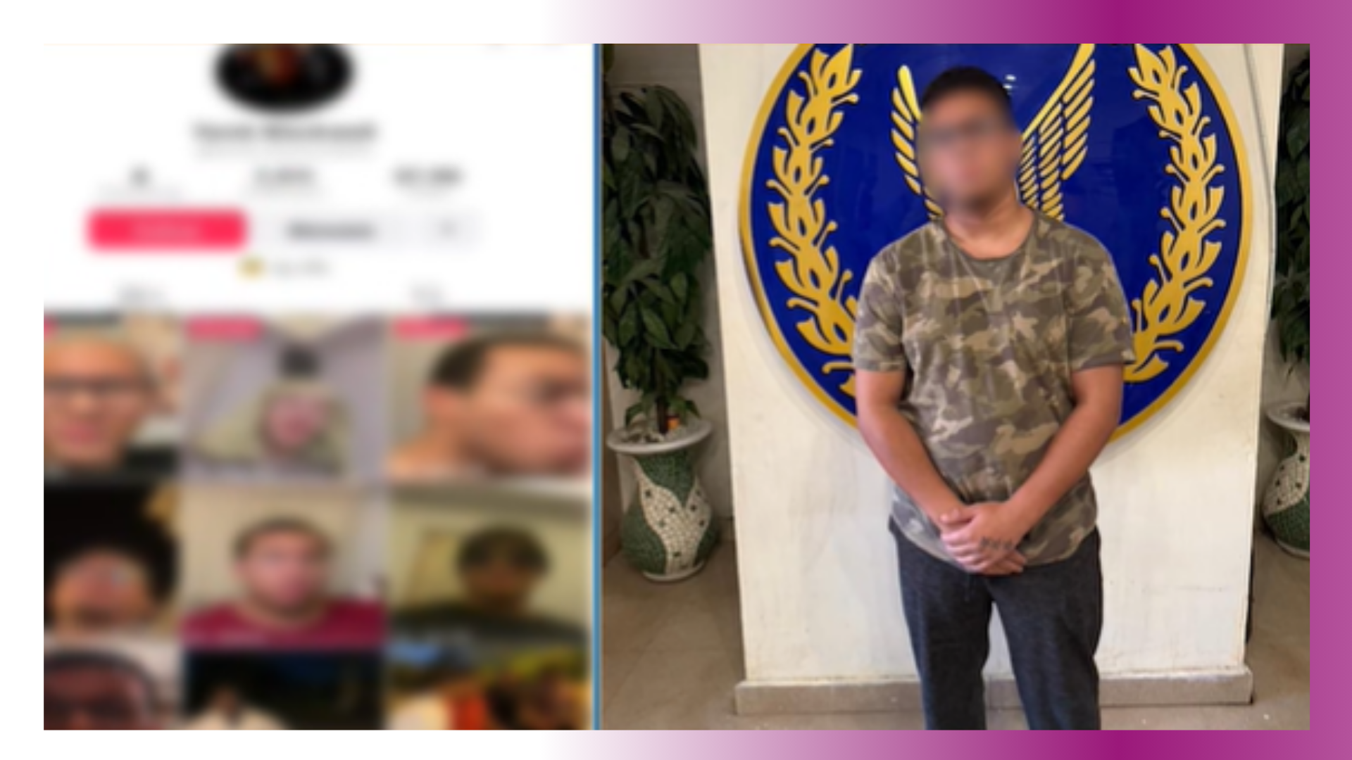 ضبط صانع محتوى بتهمة نشر الفجور