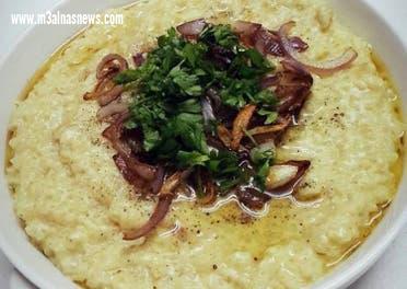 اعتماد الجريش و المقشوش كأطباق سعودية