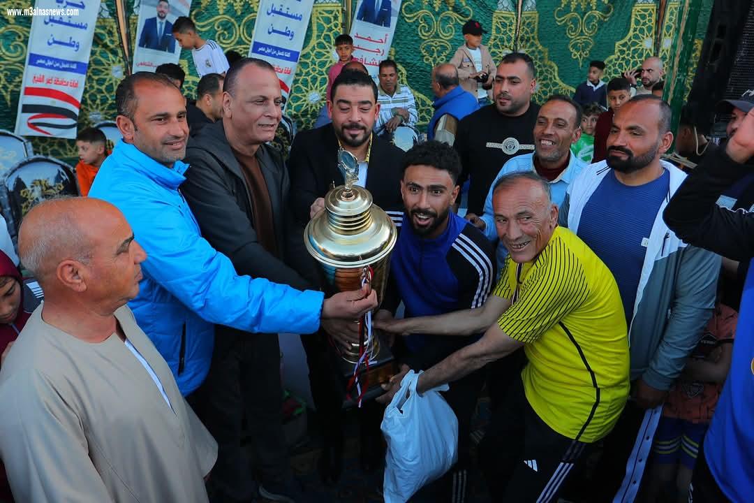 اختتام الدورة الرياضية بالزعفران محافة كفرالشيخ برعاية المرشح المحتمل أحمد رجب الشافعى