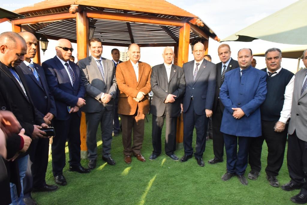 نائب وزير المالية ومحافظ أسيوط يفتتحان أعمال تطوير ورفع كفاءة مبنى المديرية المالية