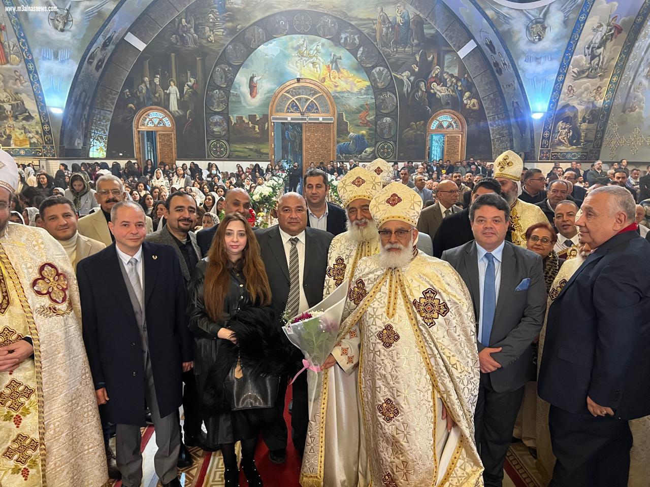 أمين شياخة شيراتون بحزب مستقبل وطن يهنئ البابا تواضروس والأخوة الأقباط بعيد الميلاد المجيد