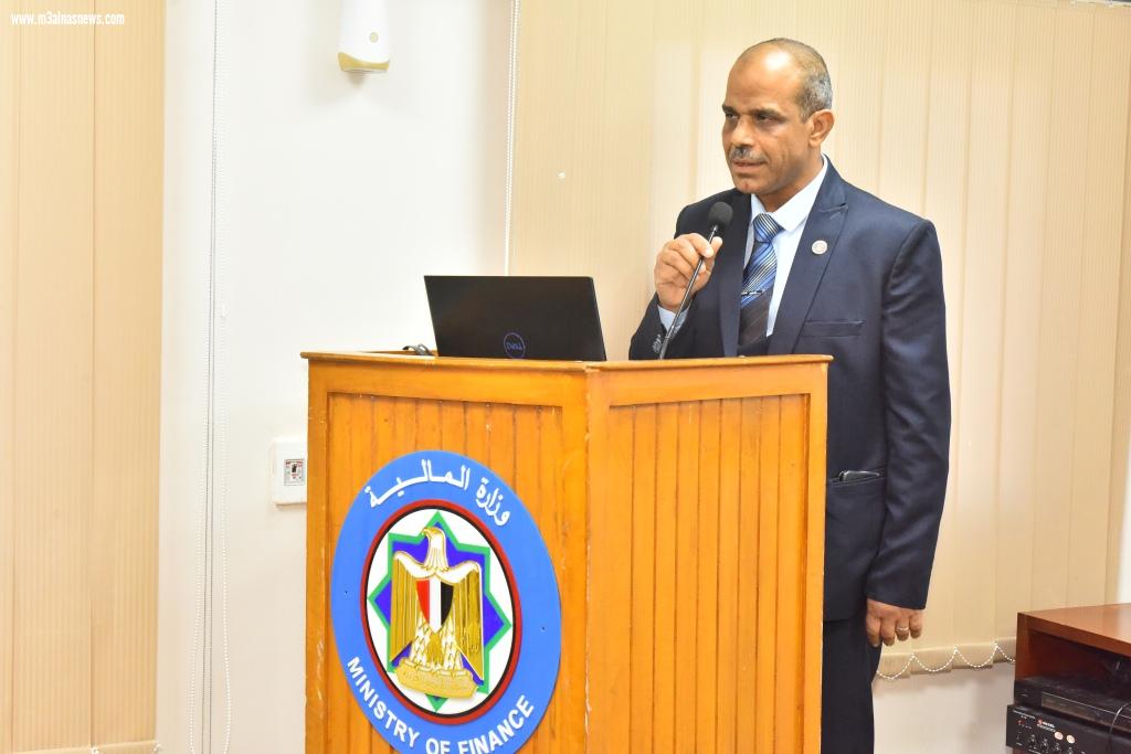 نائب وزير المالية ومحافظ أسيوط يفتتحان أعمال تطوير ورفع كفاءة مبنى المديرية المالية