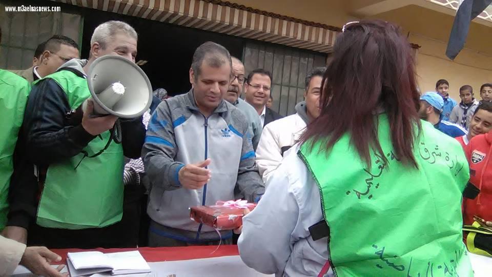 انطلاق ماراثون في المحلة الكبري فى اليوم العالمى للرياضة.. 