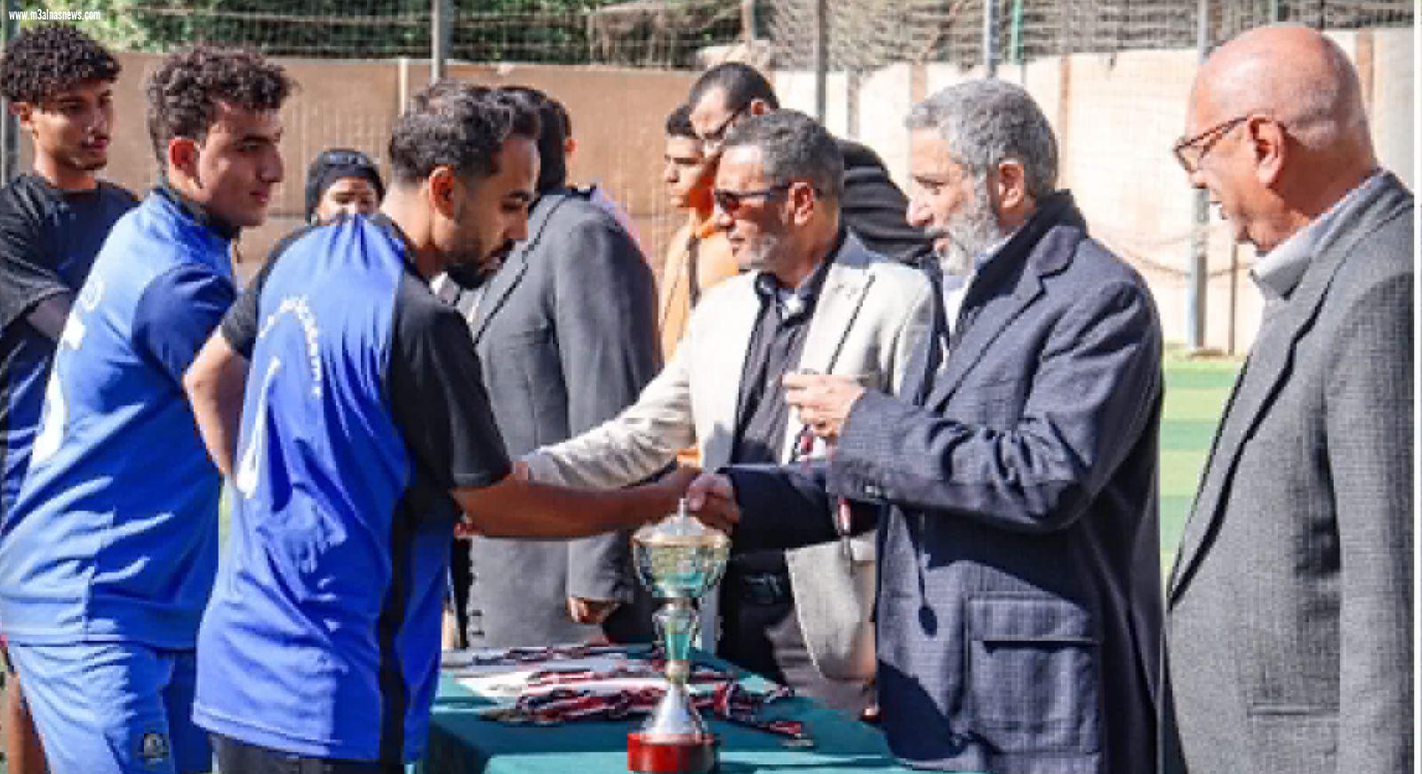 ختام فعاليات دوري كرة القدم الخماسية بأكاديمية طيبة