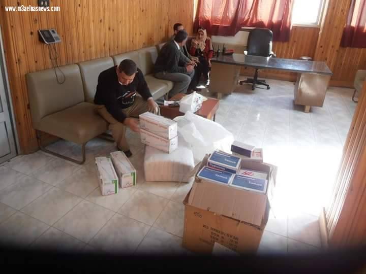 عايده ماضي تتبني حملة للتبرع بالمستلزمات الطبيه لدعم مستشفي الحامول - كفر الشيخ 