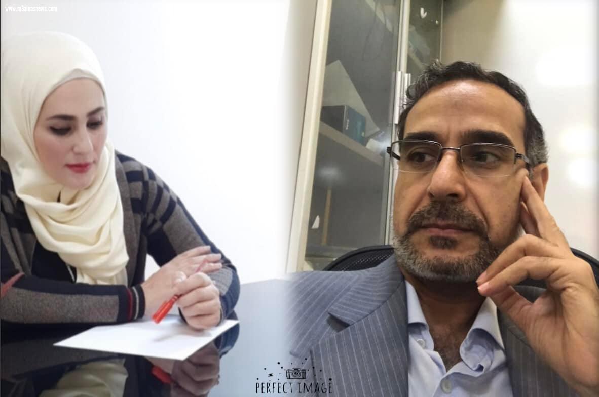 نسمه تشطة وحوار صحفي حول عملها الخدمي، وتأسيس أونلاين نيوز ودعمها للشباب