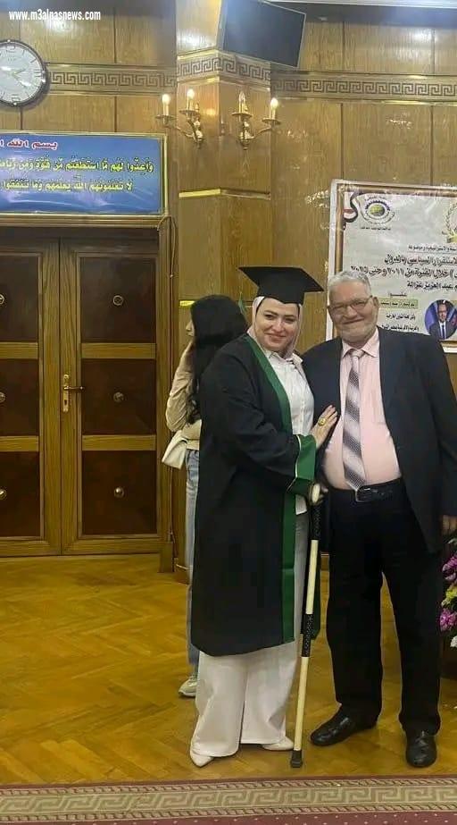 رحاب غزالة تحصل على الماجستير في الدراسات السياسية والاستراتيجية 