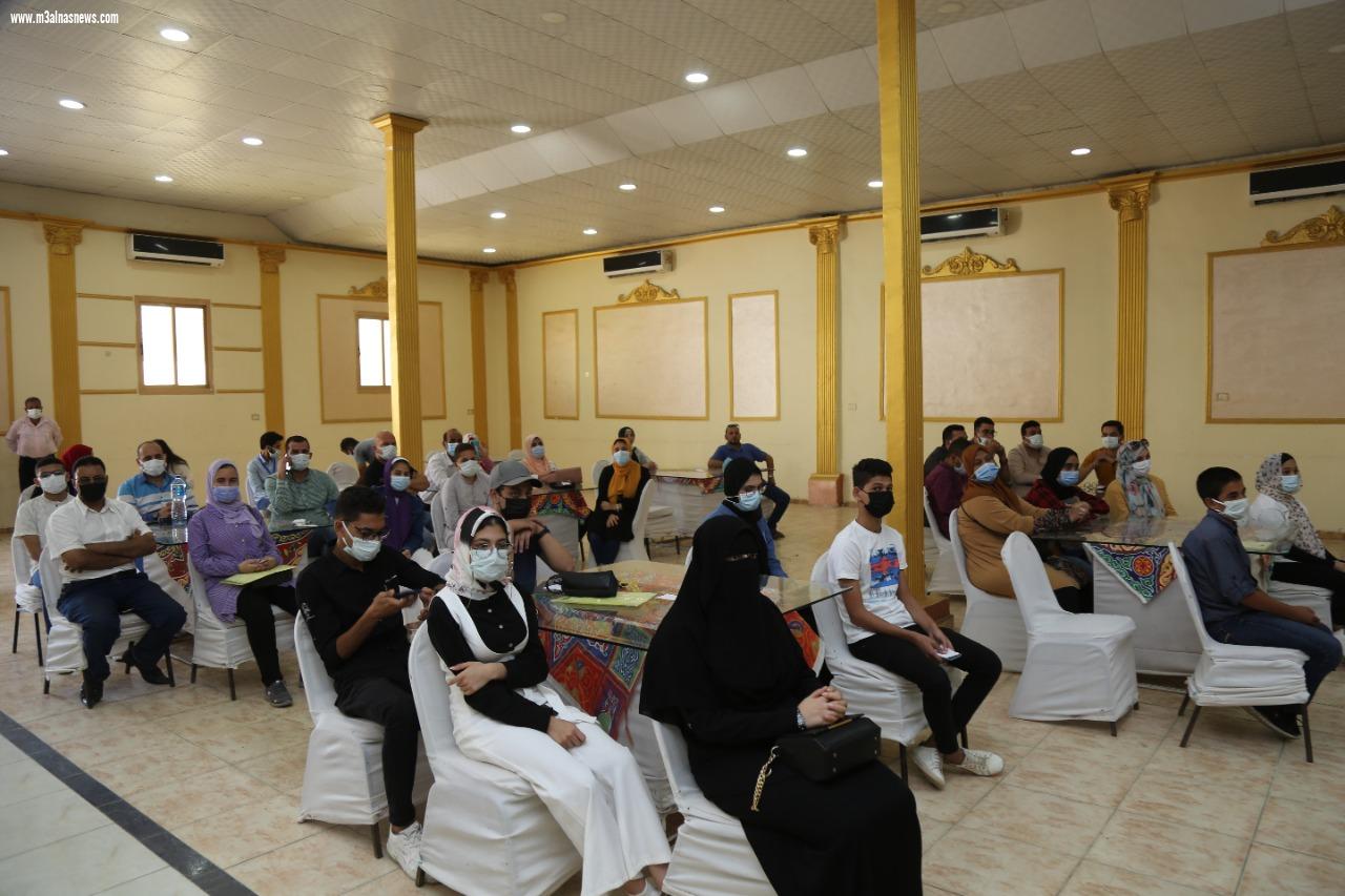افتتاح المرحلة الثانية من المنحة المجانية لـ 55 طالباً من طلاب الإعدادية بكفر الشيخ